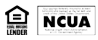 Equal Housing Lender and Federally insured by the NCUA logos.